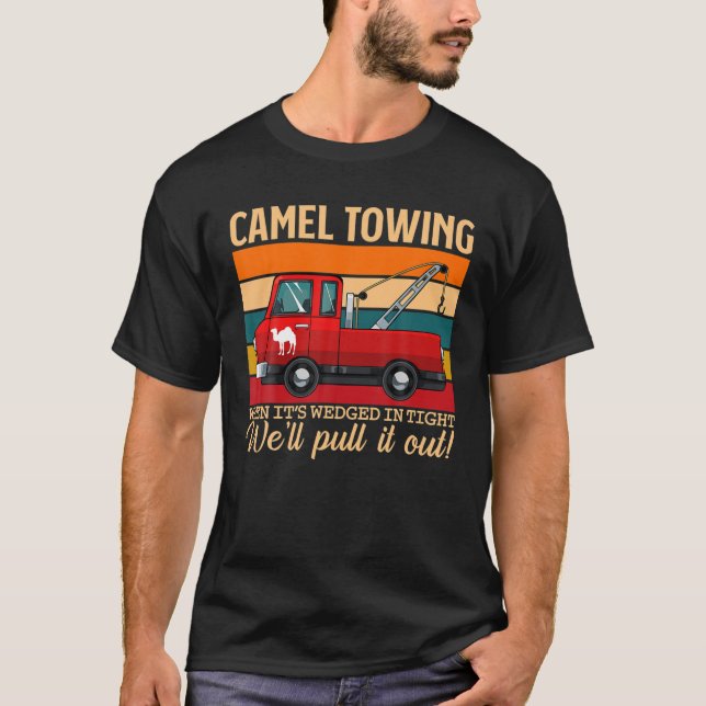 T-shirt Halloween Rétro Carnival Camel Twing Adulte Humour (Devant)