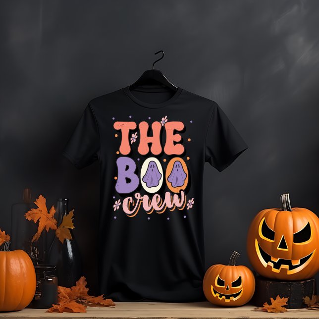 T-shirt Halloween rétro du Boo Crew (Créateur téléchargé)