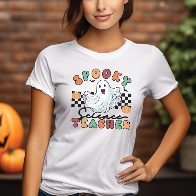 T-shirt Halloween Retro, professeur de sciences éf (Créateur téléchargé)
