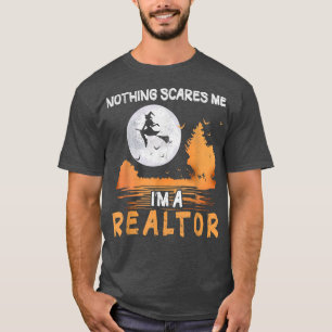 T-shirt Halloween Rien ne me fait peur Je suis une Réalisa