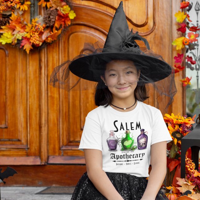 T-shirt Halloween Salem Potions appothécaires Toniques Eli (Créateur téléchargé)
