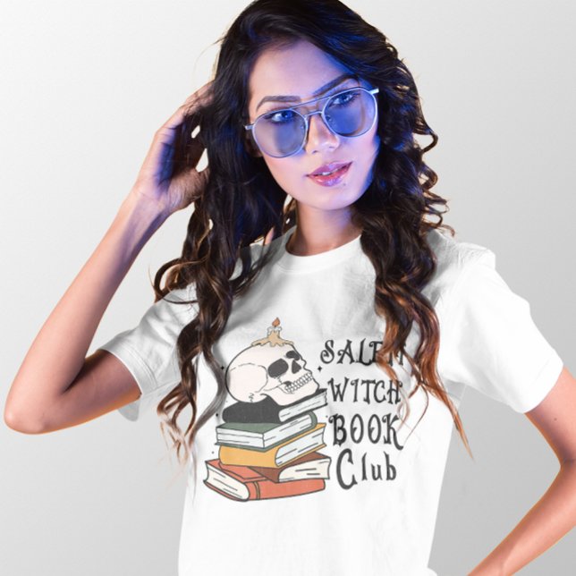 T-SHIRT HALLOWEEN SALEM WITCH LIVRE CLUB BOOKWORM (Créateur téléchargé)