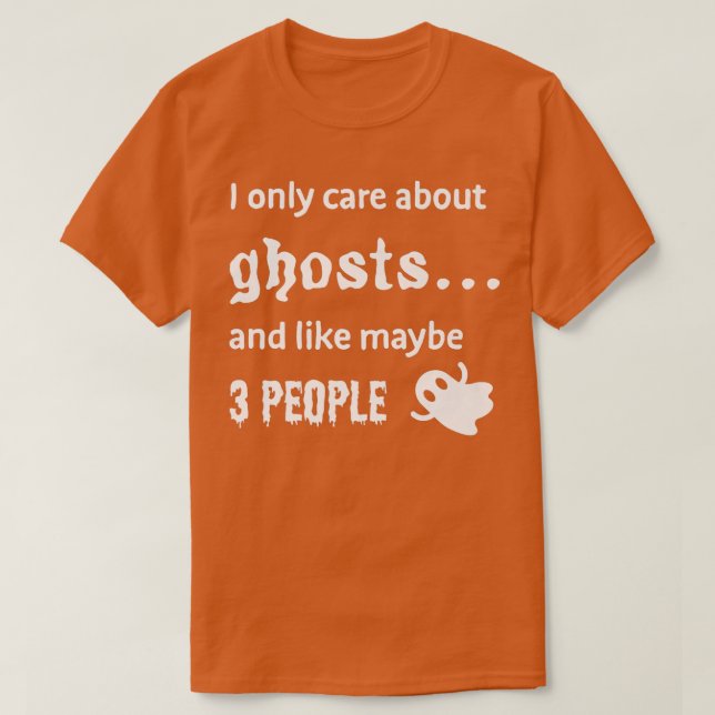 T-shirt Halloween Scary Ghost Éffrayant Boo Funny 280 (Design devant)