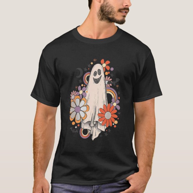 T-shirt Halloween Séjour Éffrayant 1 (Devant)