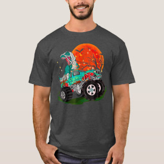 T-shirt Halloween shirts for BoysDinosaur Skeleton T rex