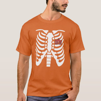 T-shirt Halloween Skeleton fille allemande