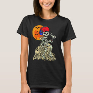 T-shirt Halloween Skeleton vintage Gamer drôle Jeu garçons