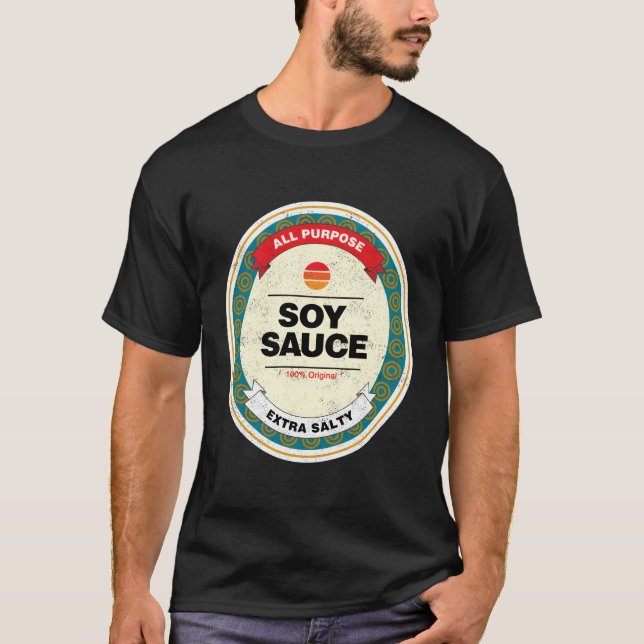 T-shirt Halloween Soja Sauce (Devant)