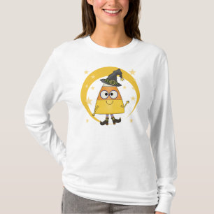 T-shirt Halloween sorcière de maïs de bonbons