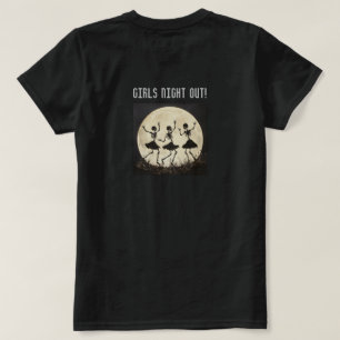 T-shirt Halloween : Sortie de la nuit de la fille ! Tee de