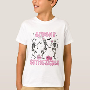T-shirt Halloween squelette Thérapie de la peau Esthétique