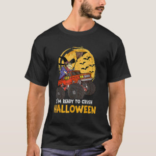 T-shirt Halloween Squelette Zombie équitation Monster Cami
