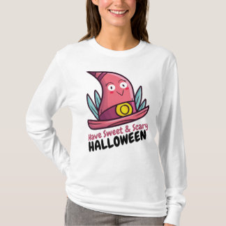 T-shirt Halloween sucré et effrayant