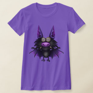 T-shirt Halloween Sugar Rush Bat Silencieux Fun