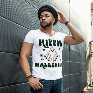 T-SHIRT HALLOWEEN SUPER HIPPIE HALLOWEEN GHOST 👻 👻