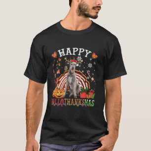 T-shirt Halloween Thanksgiving Christmas Irish Wolfhound X