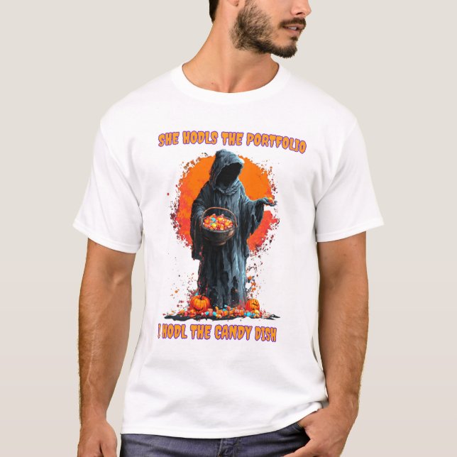 T-shirt Halloween Trader HODL (Devant)