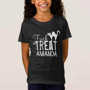 T-Shirt Halloween Trick or Treat Fantôme Caprices Yeux Boo