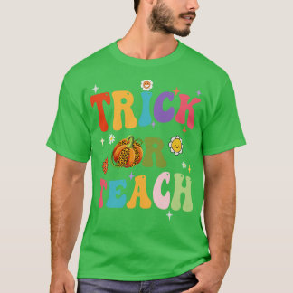 T-shirt Halloween Trick Ou Enseigner Funny Teacher Client 