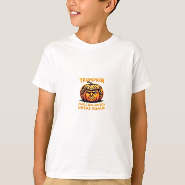 T-shirt Halloween Trumpkin rendre Halloween grand à nouvea (Devant)