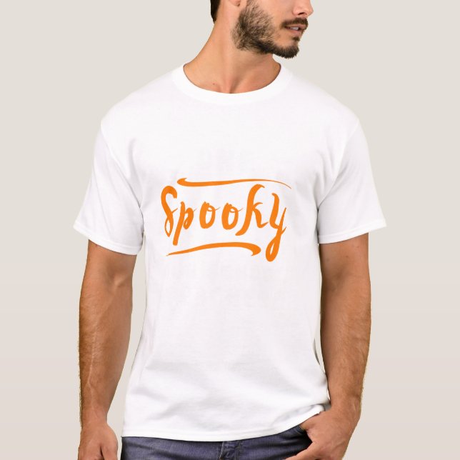 T-shirt Halloween Un Enseignant Éffrayant Du Lycée Long Sl (Devant)
