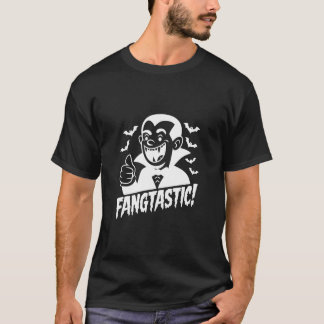 T-shirt Halloween Un Vampire Kawaii Fangtastic! T shirt