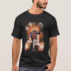 T-shirt Halloween universelle nuit d'horreur Ash Vs mal mo