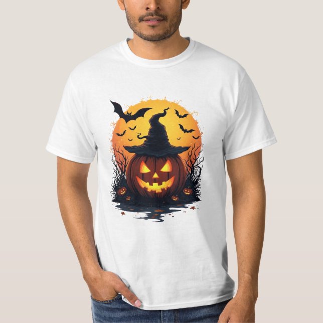 T-shirt Halloween vibes: the perfect shirt to celebrate. (Devant)