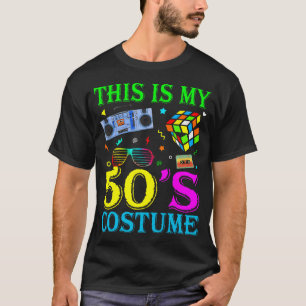 T-shirt Halloween vintage Des Années 1950 Voici Mon C Des