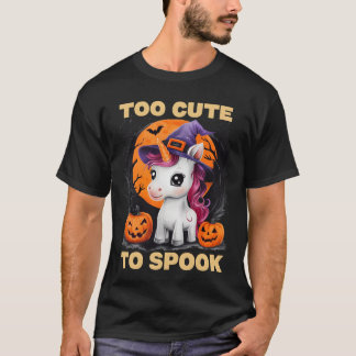T-shirt Halloween Whimsical Unicorn garçon