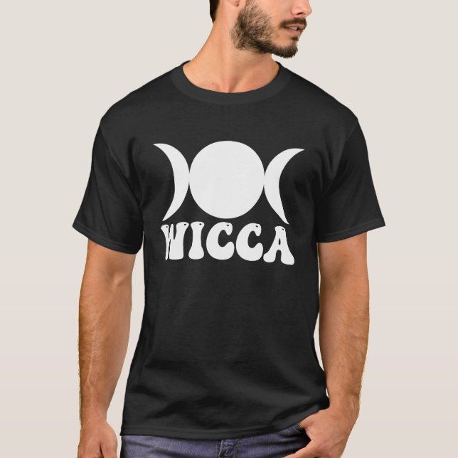 T-shirt Halloween Wicca Witchcraft (Devant)
