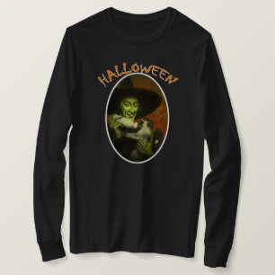 T-shirt Halloween Wicked Witch Et Flying Monkey