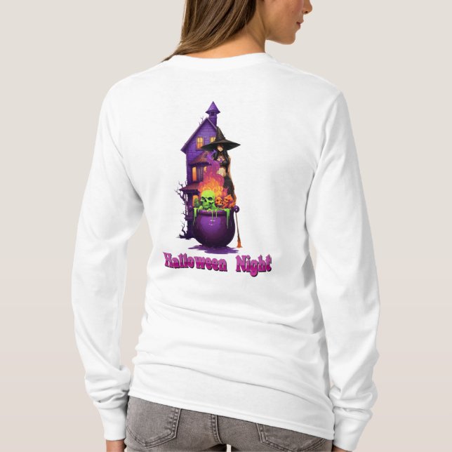 T-shirt Halloween Witch (Dos)