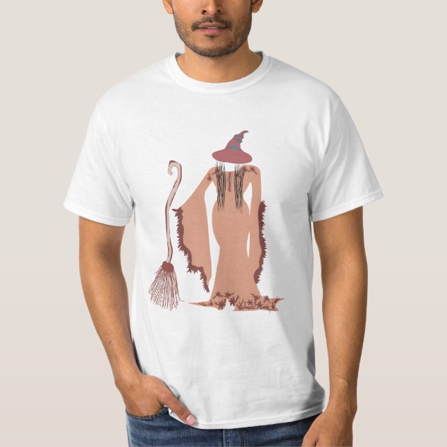 T-shirt Halloween Witch (Devant)