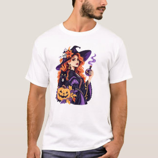 T-shirt Halloween witch