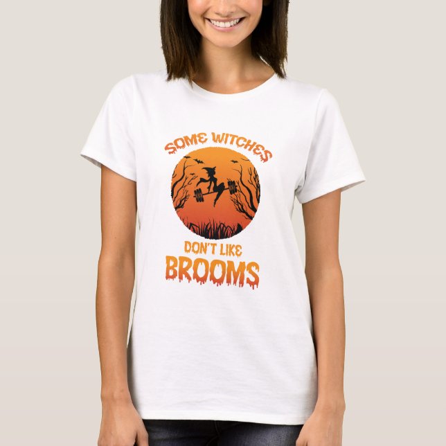 T-shirt Halloween Witch (Devant)