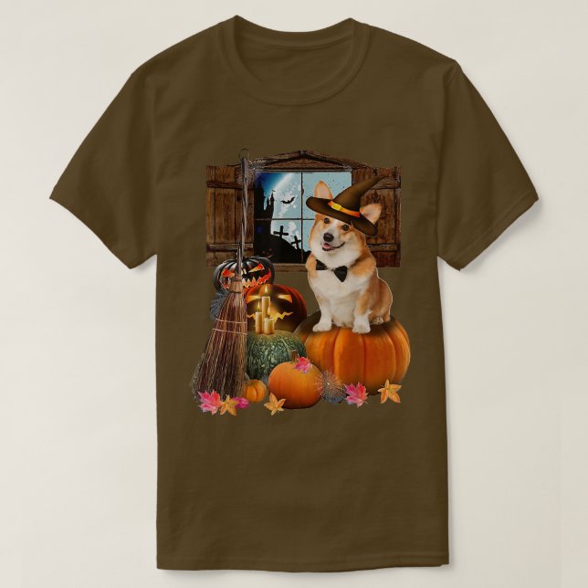 T-shirt Halloween Witch W (Design devant)