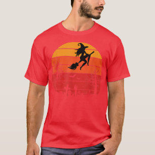 T-shirt Halloween Witchcraft Sorcière chambre Éffrayant ci