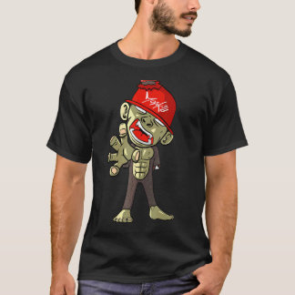 T-shirt Halloween Zombie Singe Horreur Horreur Halloween