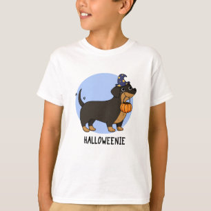 T-shirt Halloweenie Funny Saucisson Chien Pun
