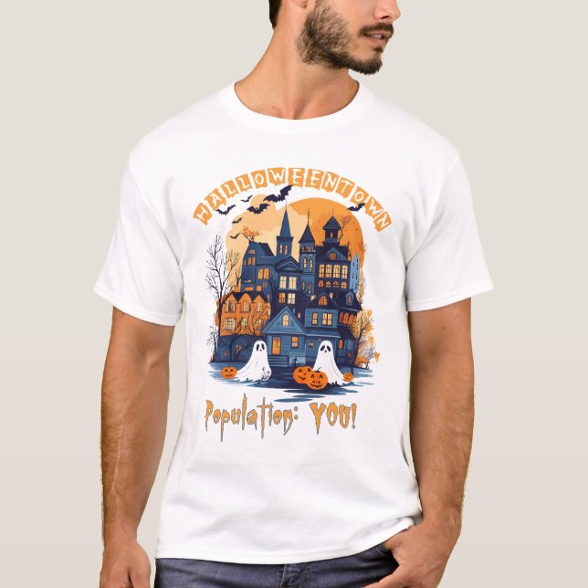 T-shirt Halloweentown (Devant)