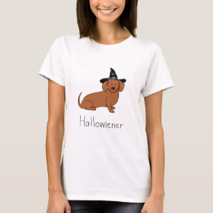 T-shirt Hallowiener - chien de saucisse de Halloween