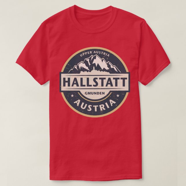T-shirt Hallstatt Autriche (Design devant)
