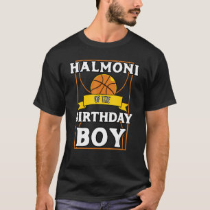 T-shirt Halmoni De L'Anniversaire Baller Basketball Annive