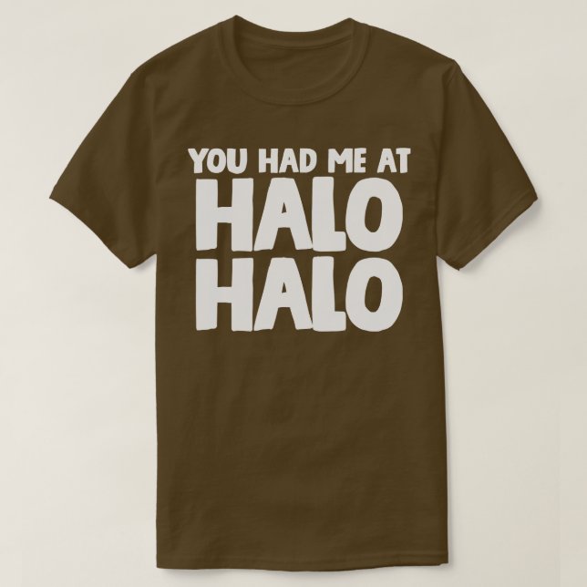 T-shirt Halo Halo Filipino Food Philippines (Design devant)
