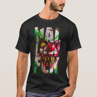 T-shirt Haloween texte clown image