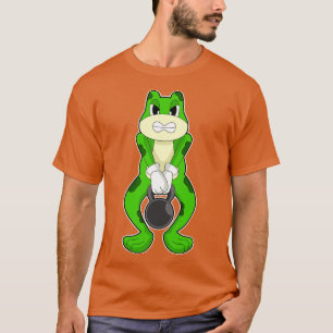 T-shirt Haltère de musculation de grenouille