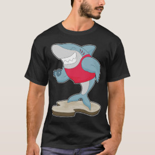T-shirt Haltère de musculation de requin