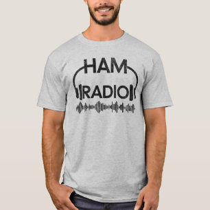 T-shirt Ham Radio Amateur Amateur Perdu