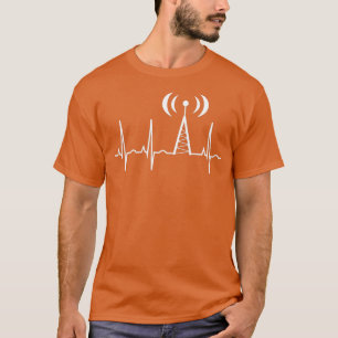 T-shirt HAM Radio Cadeaux pour Papa Ham Radio Opérateur He